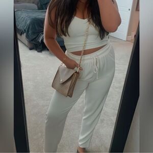 Lulu “Bone” matching set